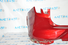 Rear bumper bare Ford Mustang Mach-E 21-23 red D4, for parking sensors