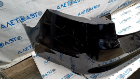 Rear bumper bare Ford Fusion mk5 13-18 black G1, for 4 parking sensors, torn, for spare parts