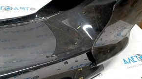 Rear bumper bare Ford Fusion mk5 13-18 black G1, for 4 parking sensors, torn, for spare parts