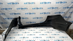 Rear bumper bare Ford Fusion mk5 13-18 black G1, for 4 parking sensors, torn, for spare parts