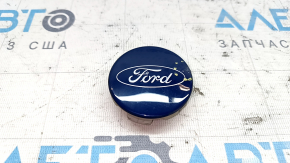 Ford Focus mk3 11-18 54/50mm center cap, blue, paint blistered