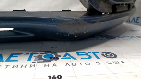 Front bumper bare Ford Fusion mk5 19-20 without parking sensors and towing hook, blue FT, rubbed