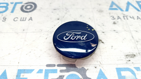 Ford Focus mk3 11-18 54/50mm center cap, blue, paint blistered
