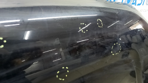 Hood bare Ford Edge 19 - black UM, steel, painted 0.3, bumps