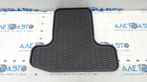 Carpet interior rear left Ford Mustang mk6 15- rubber black
