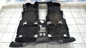 Ford Mustang mk6 15 floor covering - black, dry cleanable