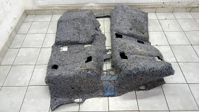 Ford Mustang mk6 15 floor covering - black, dry cleanable
