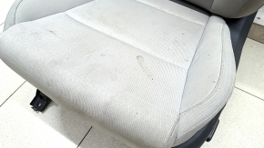 Driver's seat Hyundai Tucson 16-18 without airbag, electric, gray cloth, for cleaning, scratches