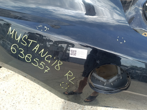 Quarter wing rear left Ford Mustang mk6 15- coupe, on the body, black, bumps