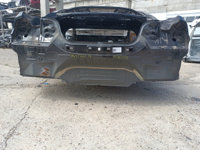 Rear panel Ford Mustang mk6 15- 2 parts, coupe, on the body, black