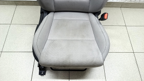 Passenger seat Hyundai Tucson 16-18 without airbag, mechanical, gray cloth, for cleaning, scratches