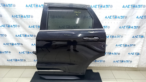 Door assembly rear left Ford Edge 15- keyless, black UM, butt