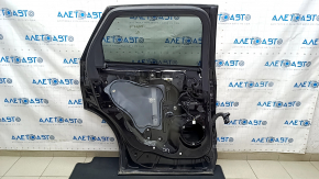 Door assembly rear left Ford Edge 15- keyless, black UM, butt
