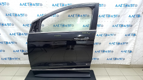 Door assembly front left Ford Edge 15- keyless, black UM, bumpers