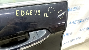 Door assembly front left Ford Edge 15- keyless, black UM, bumpers