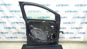 Door assembly front left Ford Edge 15- keyless, black UM, bumpers