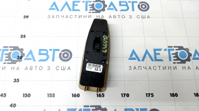 Front left window lift control BMW 3 F30 12-18 for automatic folding, with beige trim, scratches