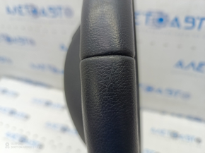Bare steering wheel BMW 3 F30 12-18 leather black, Sport under petals without heating, worn, scratches, torn fastening