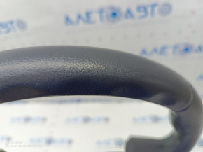 Bare steering wheel BMW 3 F30 12-18 leather black, Sport under petals without heating, worn, scratches, torn fastening