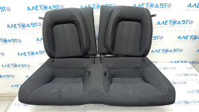 Rear row of seats 2 row Ford Mustang mk6 15- coupe, cloth black, dry cleanable