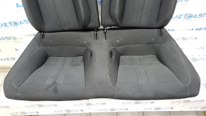 Rear row of seats 2 row Ford Mustang mk6 15- coupe, cloth black, dry cleanable