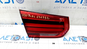 Light inside trunk lid left BMW 3 F30 16-18 light, broken guide. scratch