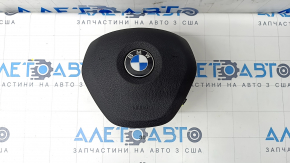 Airbag in steering wheel driver BMW 3 F30 17-18 Sport black, chrome defect