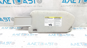 Right visor Infiniti JX35 QX60 13- gray, without hook, without plug, for dry cleaning