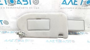 Right visor Infiniti JX35 QX60 13- gray, without hook, without plug, for dry cleaning