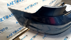 Bare rear bumper VW Jetta 15-18 USA blue LD5L, cracks