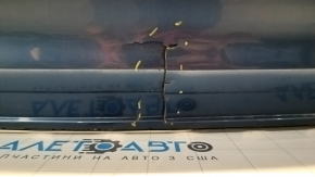 Bare rear bumper VW Jetta 15-18 USA blue LD5L, cracks