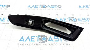 Rear right window lift control trim Ford Edge 15 - black, glossy, scratches