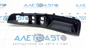 Front left window lift control trim Ford Edge 15 - black, glossy, scratches