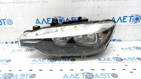 Headlight front left complete BMW 3 F30 16-18 halogen, sand, poke