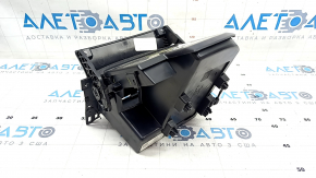 Box pocket center console Ford Edge 19- black, for wireless charging, with backlight, worn