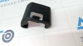 Passenger seat runner plug rear right BMW 3 F30 12-18 black, dented