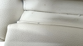 Driver's seat BMW 3 F30 12-18 with airbag, electric with memory, beige leather, cracks, scratches, dry cleaning