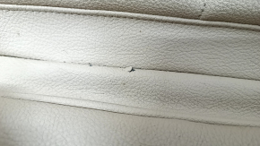 Driver's seat BMW 3 F30 12-18 with airbag, electric with memory, beige leather, cracks, scratches, dry cleaning