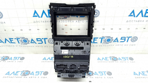 Radio and climate control panel Ford Edge 19- sync 3, auto, with heated and ventilated seats, scratch