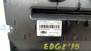 Radio and climate control panel Ford Edge 19- sync 3, auto, with heated and ventilated seats, scratch