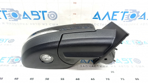 Side mirror right Ford Edge 19-12 pins, turn signal, heated, BSM, black, mirror painted