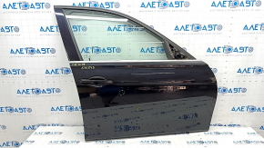 Door assembly front right BMW 3 F30 12-18 black 668, bumps, scratches on the trim