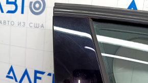 Door assembly front right BMW 3 F30 12-18 black 668, bumps, scratches on the trim