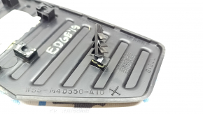 Driver's footrest Ford Edge 15 - black, broken fasteners, worn