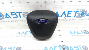 Airbag in steering wheel driver Ford Edge 19- black, pokes