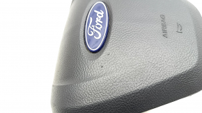 Airbag in steering wheel driver Ford Edge 19- black, pokes