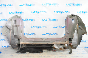Rear panel Fiat 500L 14- with eyepieces, graphite PDW