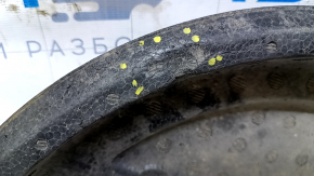 Foam under spare tire Chrysler 200 15-17 torn, dented