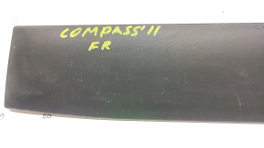 Door trim lower front right Jeep Compass 11-16 structure, scratches