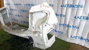 BMW 3 F30 4d 12-18 rear panel with eyepieces, white